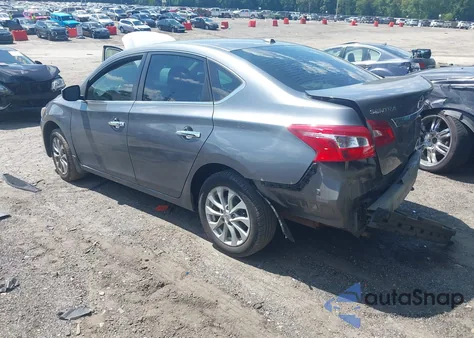2018 Nissan Sentra Sv z USA, uszkodzony, nr VIN 3N1AB7AP7JY220376